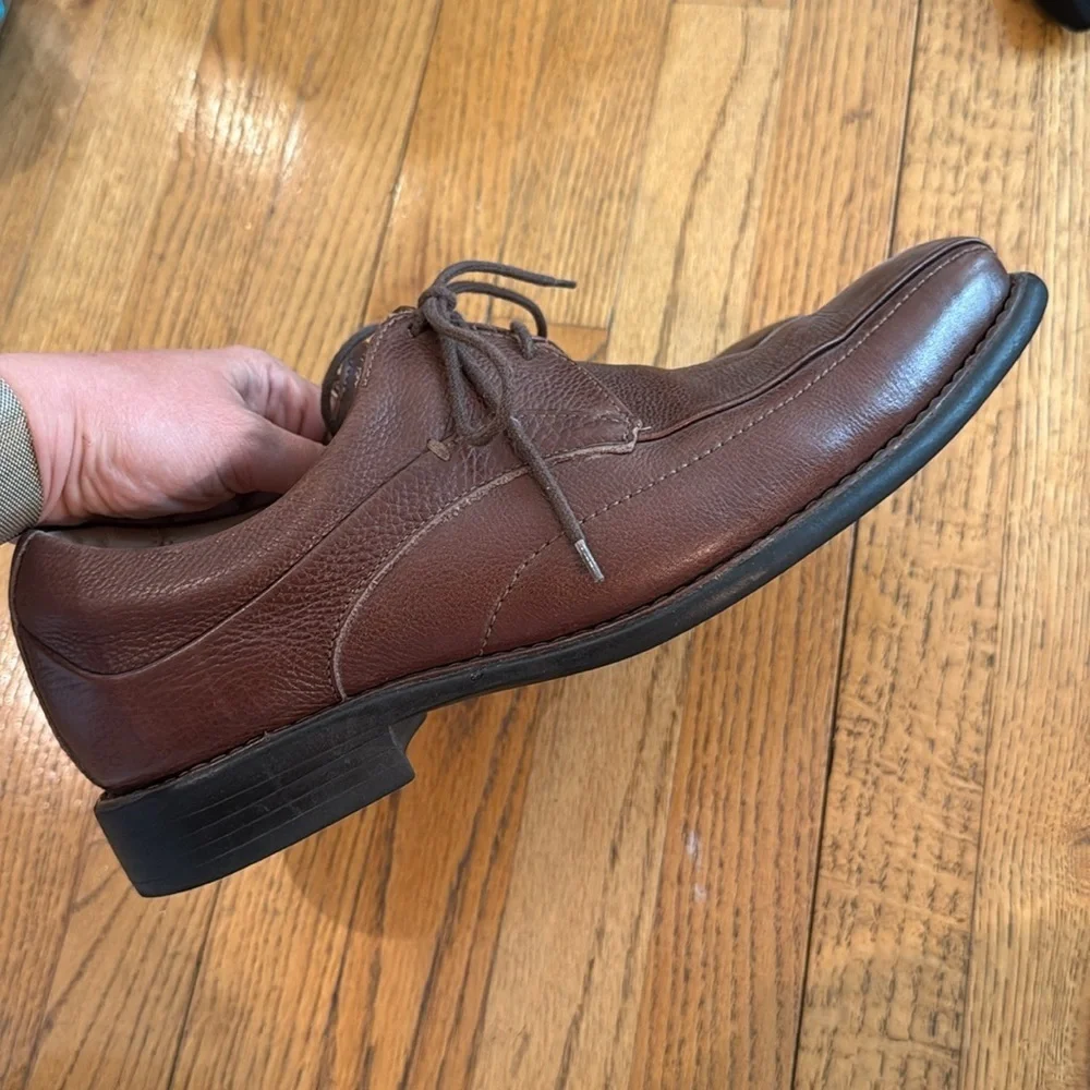 Johnston & Murphy Brown Leather Oxfords — Size 10 EUC